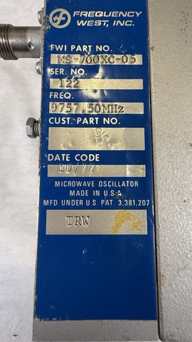 Frequency west 700xc 05 - frequency, ms-700xc-05